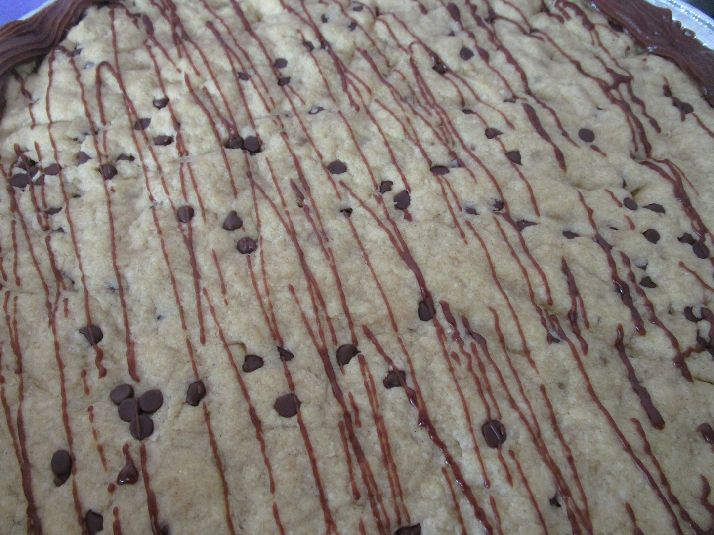 Gluten Free Jumbo Cookie Cake, Dairy Free, Egg Free, Nut Free, Vegan, Birthday Party, Thanksgiving, Christmas, New Years, AIP Paleo, Dessert