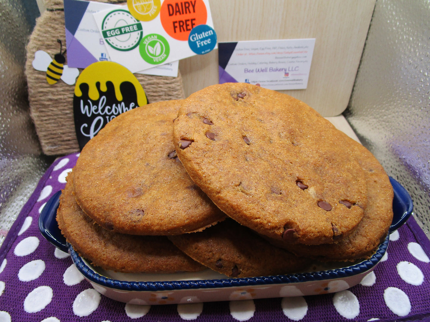 Teacher Appreciation Gift, Cookies, Pastries, Cake, Gluten Free, Dairy Free, Sugar Free, Egg Free, Thank you, Vegan, Nut Free, School Safe