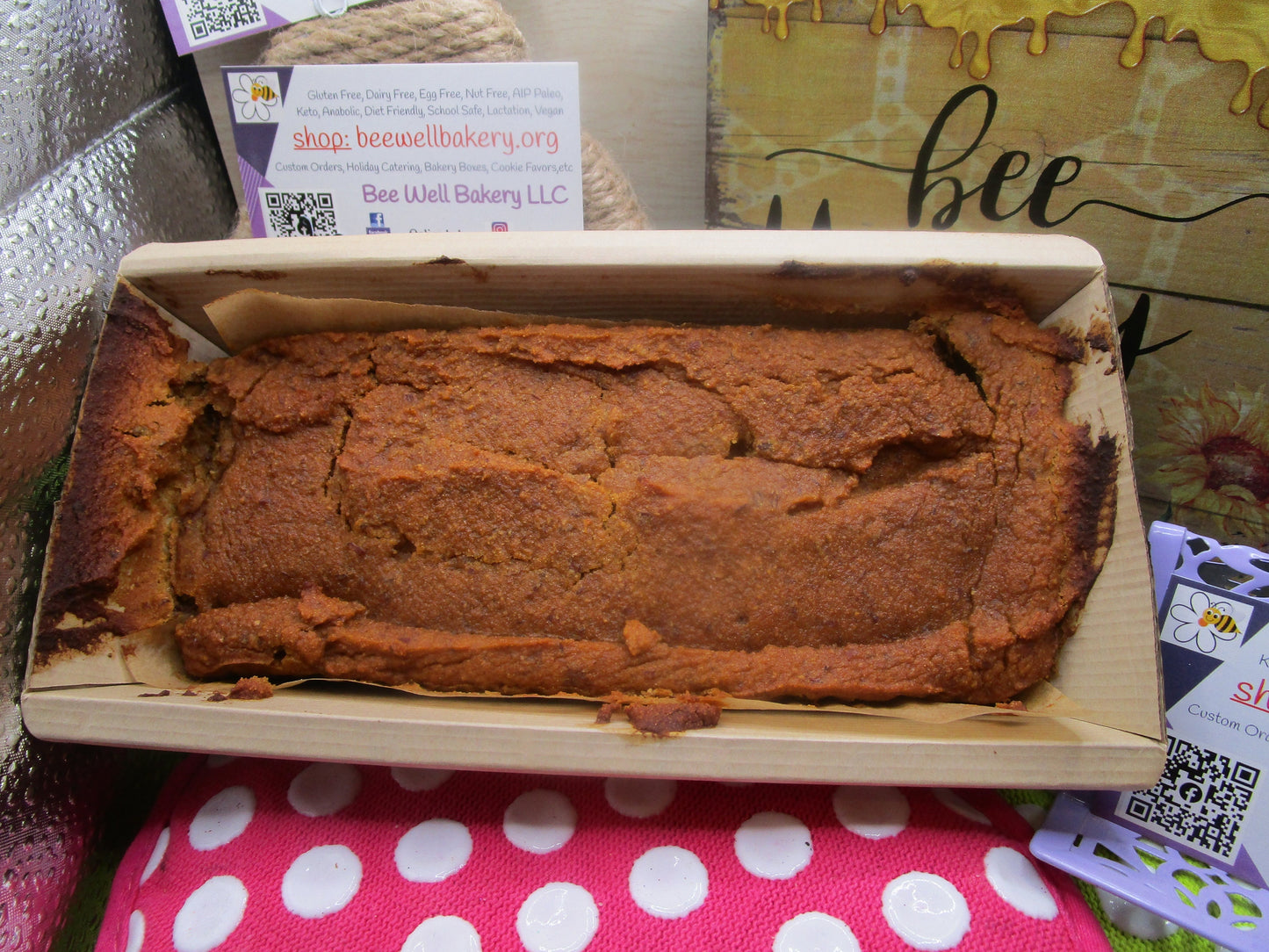 Gluten Free, High Protein Sweet Potato Bread, Sugar Free, Grain Free, Dairy Free, Vegan Collagen, Egg Free, Valentine's Day, Fitness Snacks