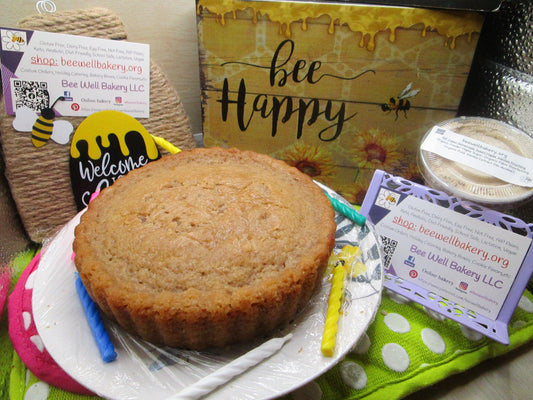 AIP Paleo Birthday Cake, Gluten Free, Grain Free, Date Sugar, Egg Free, Coconut Free, Maple Free, Dairy Free, Nut Free, Autoimmune Protocol