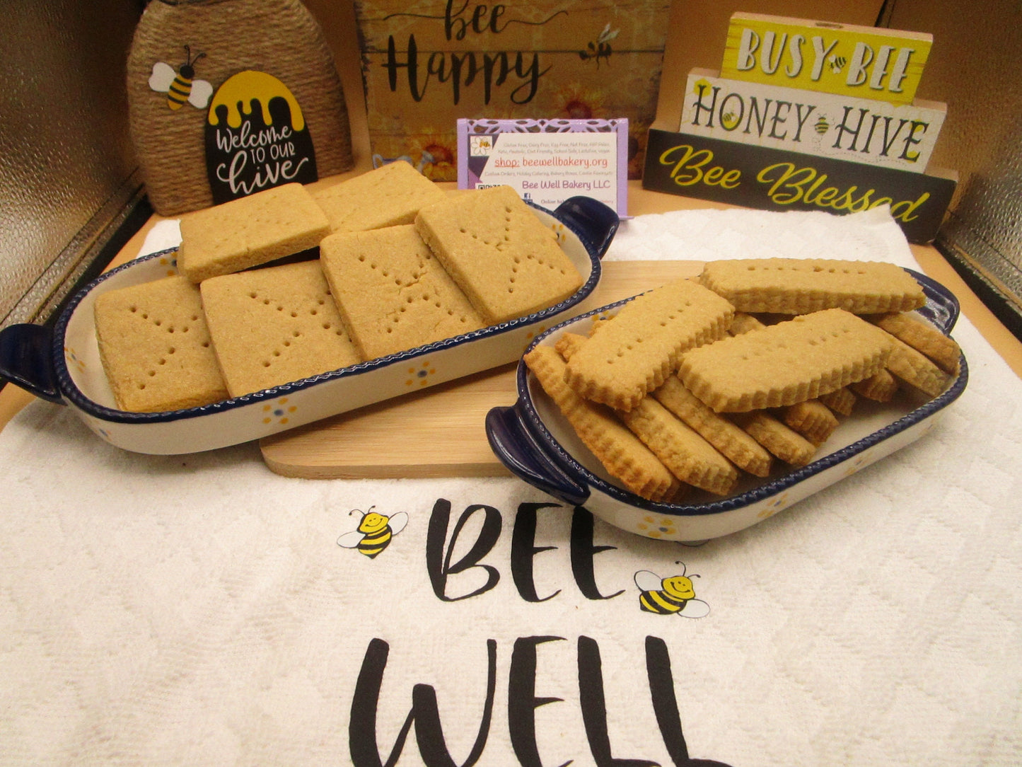 Gluten Free Shortbread Cookies, Dairy Free, Egg Free, Vegan, Nut Free, Scottish Biscuit, Dessert, Birthday, Grandparent's Day, Organic, Gift