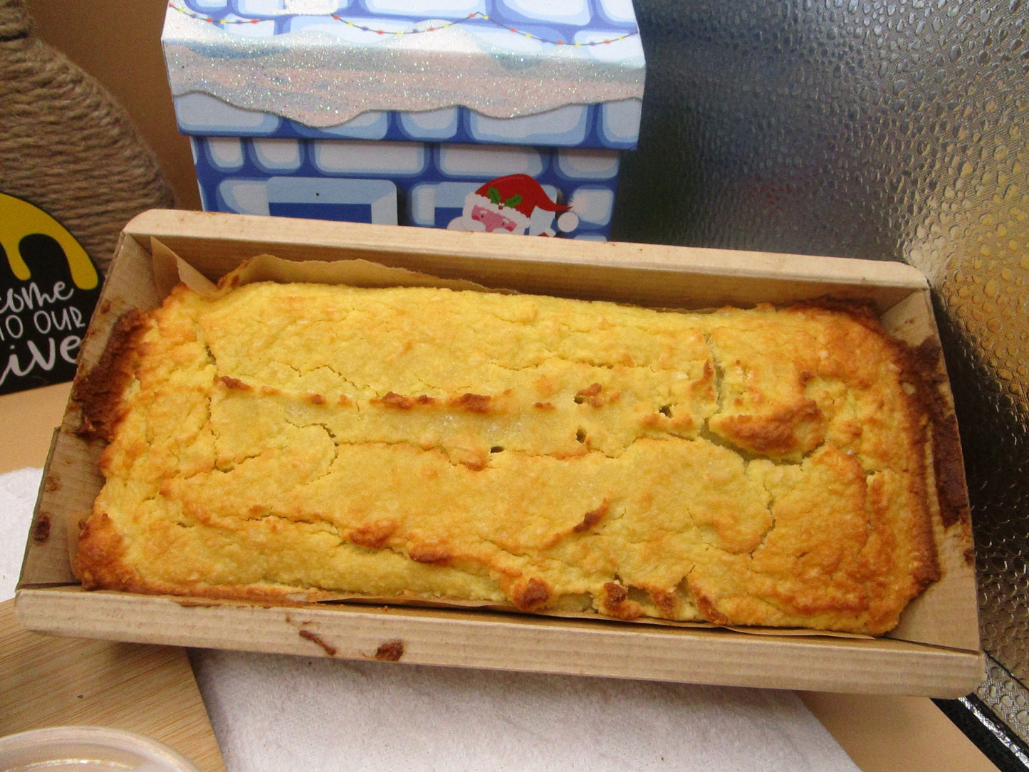 High Protein Coconut Cake, Gluten Free, Grain Free, Dairy Free, Sugar Free, Erythritol Free, Low Carb, Vegan Collagen, Valentine's Day Gift