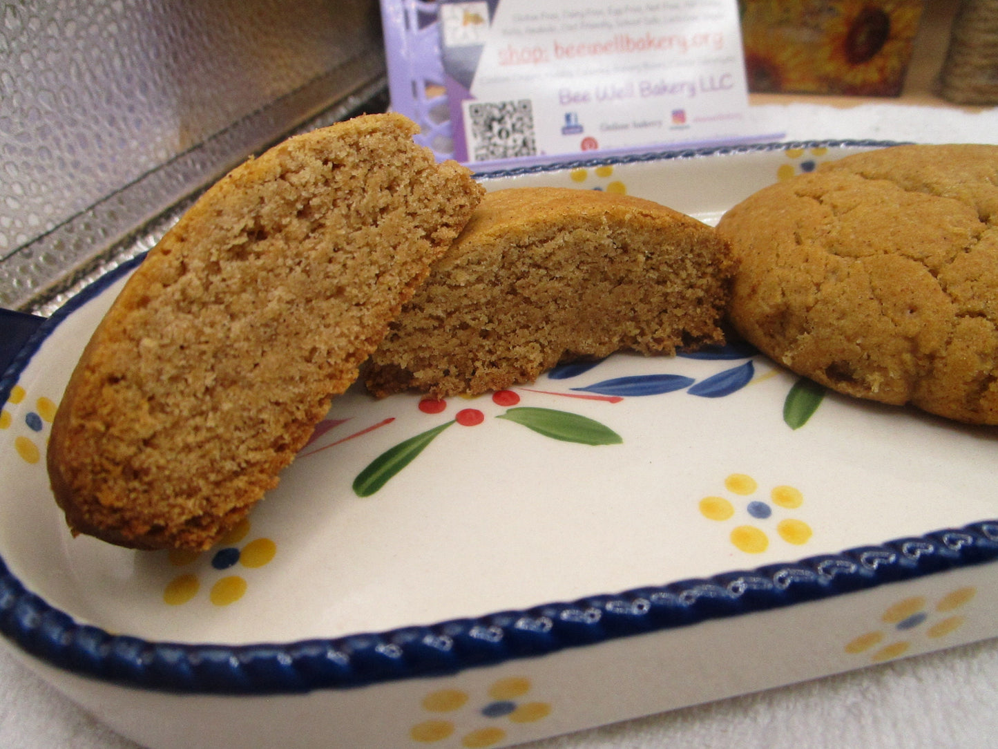 High Protein Pumpkin Spice Cookies, Vegan, Gluten Free, Dairy Free, Sugar Free, Anabolic, Post Workout Snack, Low Carb, Fitness Queen, Gifts