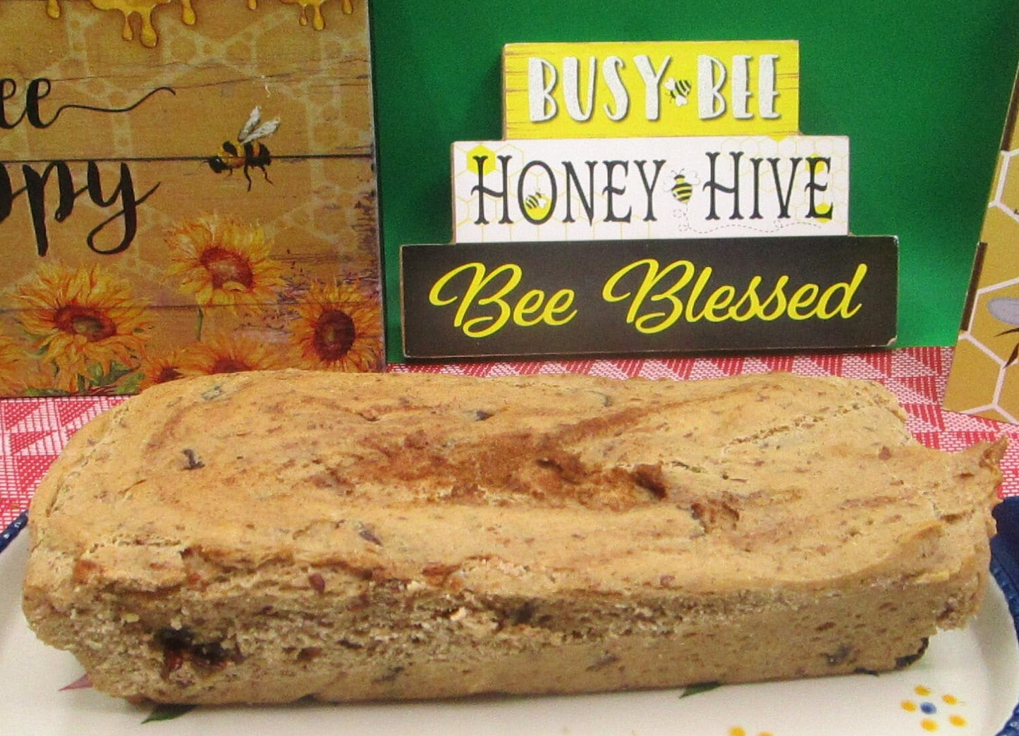 High Protein Cinnamon Raisin Bread, Gluten Free, Dairy Free, Egg Free, Nut Free, Soy Free, Anabolic Vegan, Weight Loss, Sugar Free, Collagen