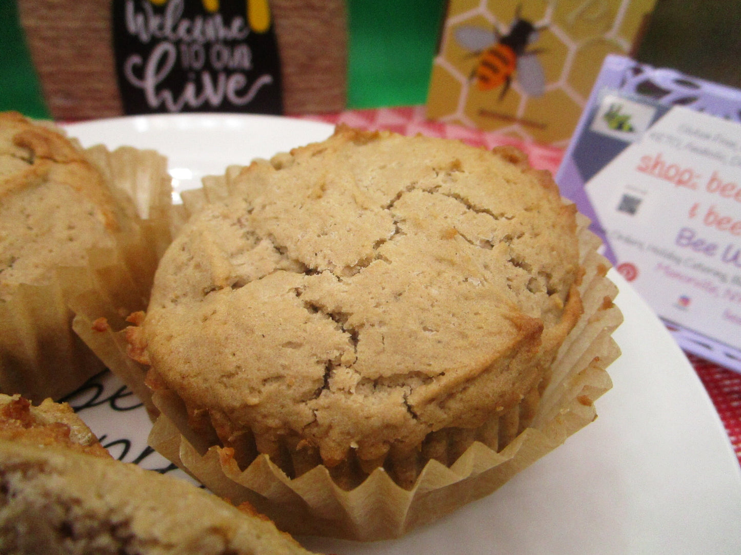 High Protein Muffins, Gluten Free, Sugar Free, Dairy Free, Egg Free, Monk Fruit, Vegan Collagen, Blueberry, Fitness Gifts, Valentine's Day