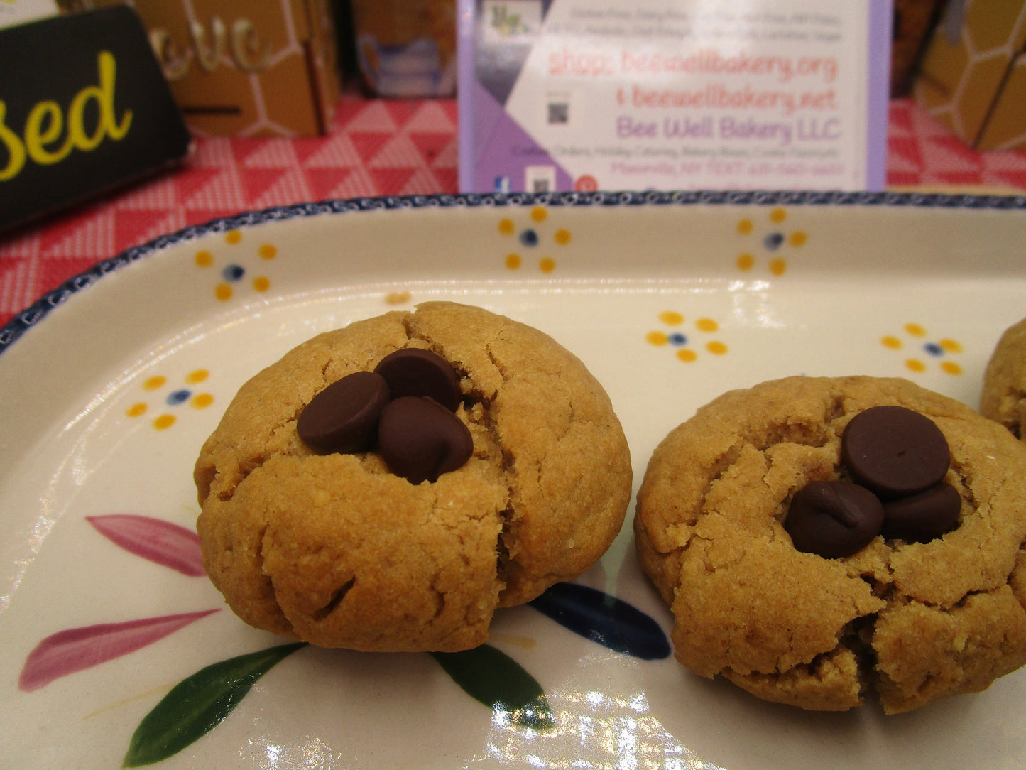 High Protein Peanut Butter Blossoms, Sugar Free, Gluten Free, Dairy Free, Egg Free, Anabolic, Vegan, Post workout, Healthy Gifts, Low carb
