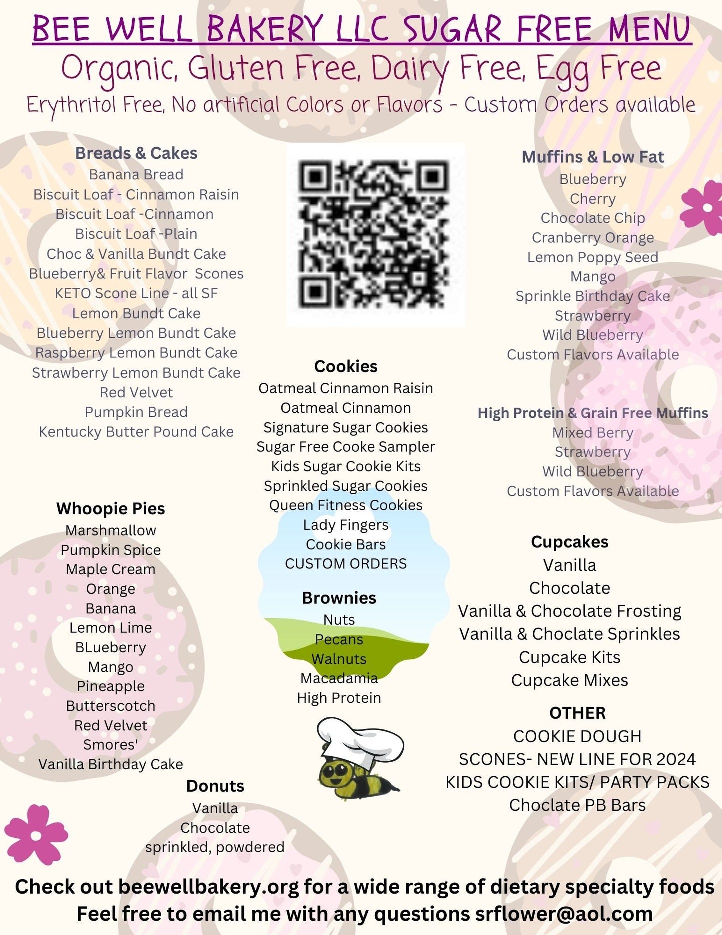 Thanksgiving Gifts, Gluten Free, Grain Free, Dairy Free, Egg Free, Nut Free, Sugar Free, Keto, AIP Paleo, Pumpkin, Brownies, Banana Bread