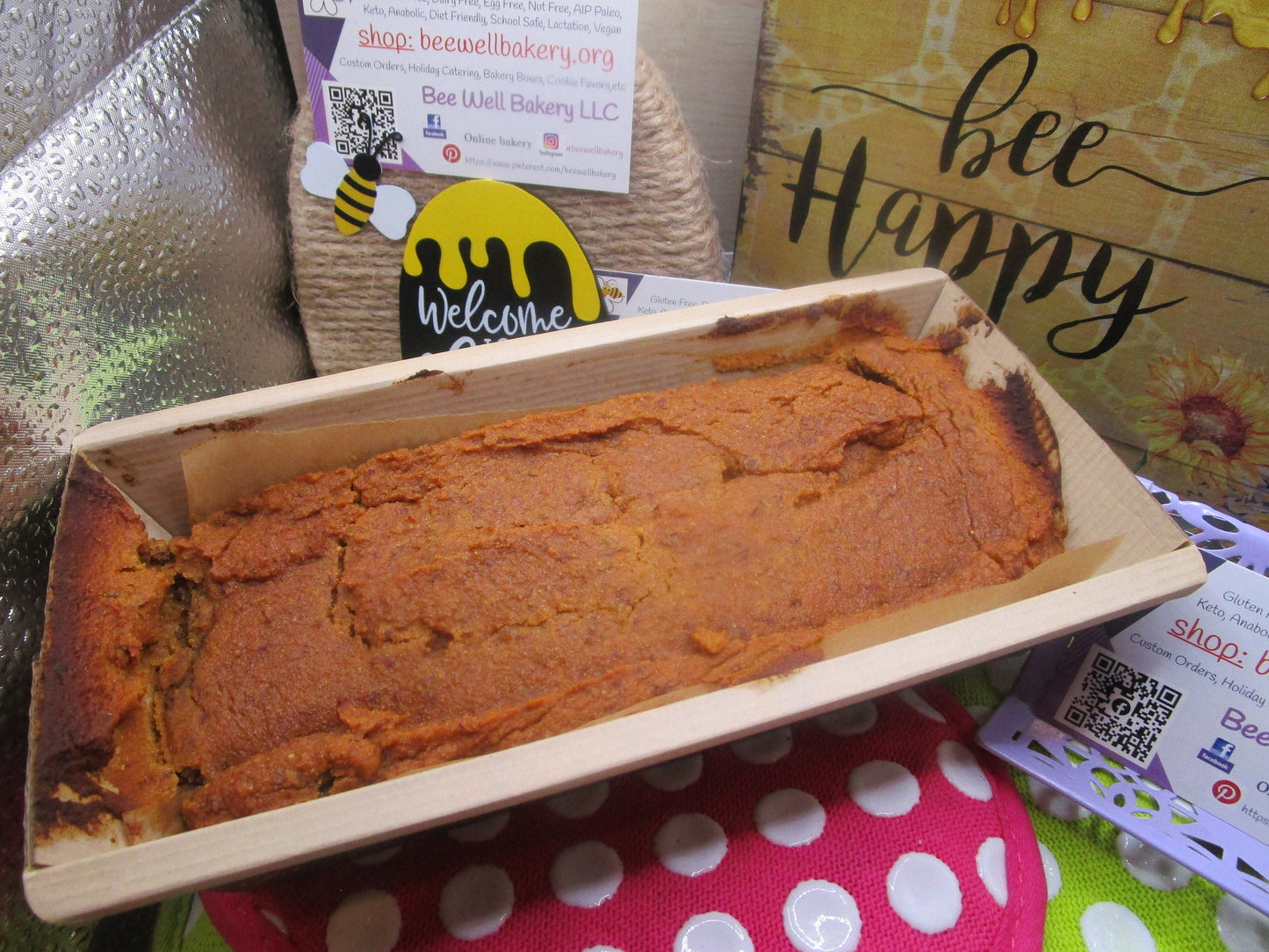 Grain Free Sweet Potato Bread, AIP Paleo, Gluten Free, Vegan, Egg Free, Dairy Free, Autoimmune Protocol, Fiber, Healthy Snacks, Hashimoto