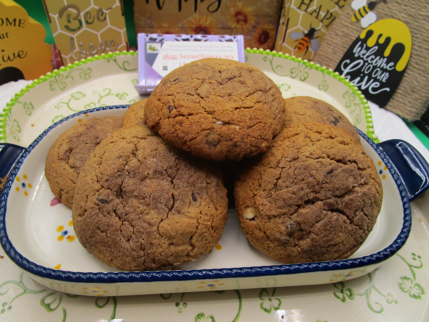 High Protein Cookie, Smores, Vegan, Gluten Free, Dairy Free, Egg Free, Sugar Free, Sports Nutrition food, Fitness Gift, back to school snack