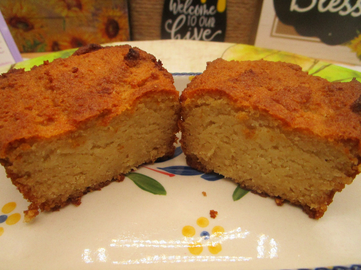 KETO, Grain Free Cornbread, Gluten Free, Vegan, Dairy Free, Sugar Free, Coconut Free, Low Carb, Vegan, Healthy Snack, Southern Comfort Food