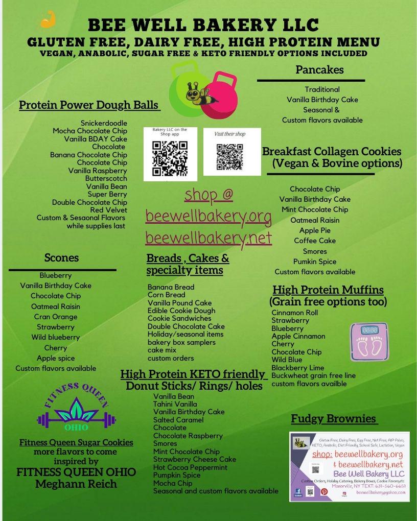 Lori Custom Ordering, Gluten Free, AIP Paleo, Dairy Free, Healthy Cookies, Cake, Pastries, Vegan, Organic Bakery, Soy Free, Wholesale Order