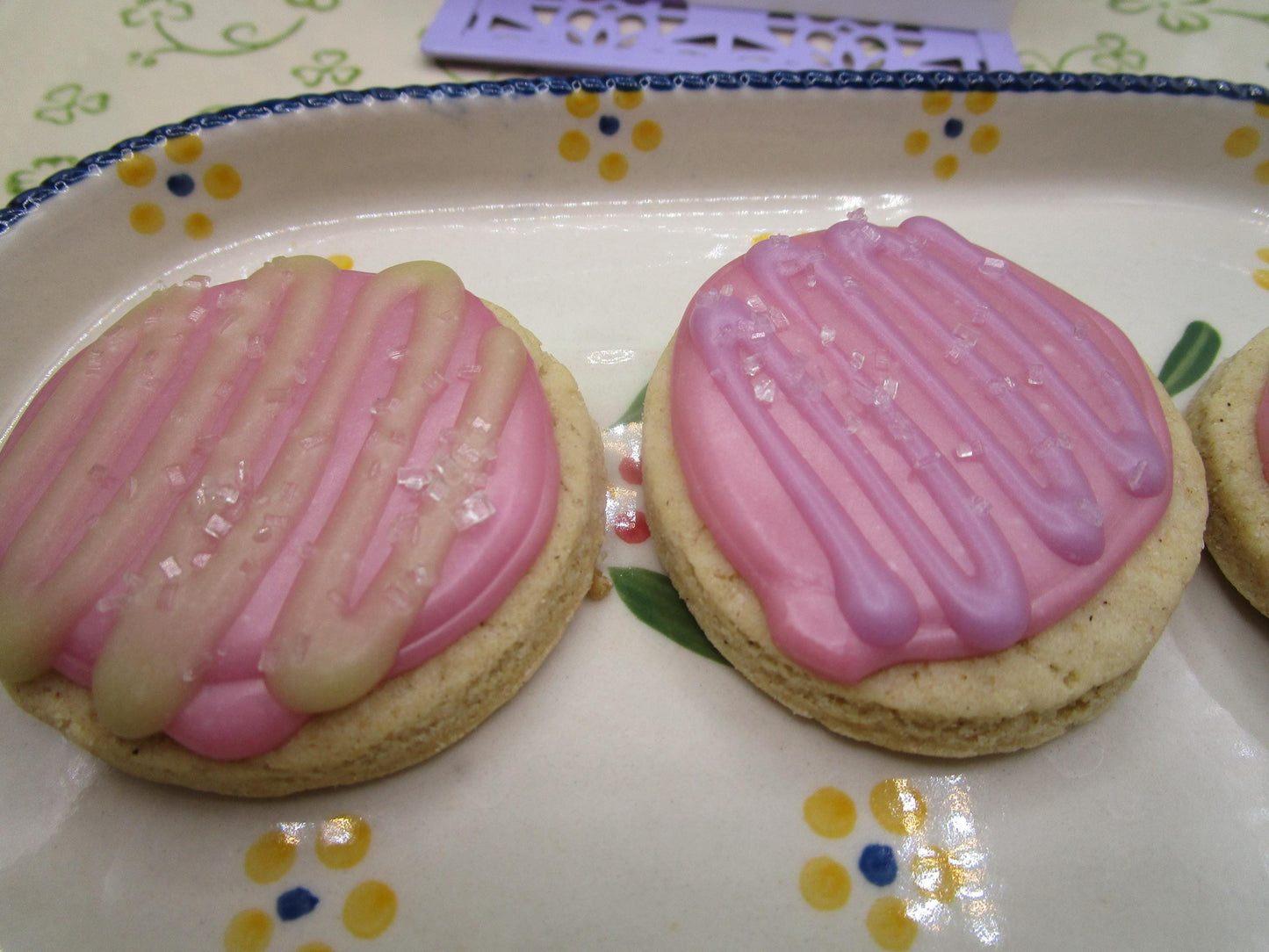 Gluten Free Sugar Cookies, 2 Bite Sized, Iced, Dairy Free, Egg Free, Vegan, Nut Free, Birthday Gift, Schools Safe, healthy snack, Halloween