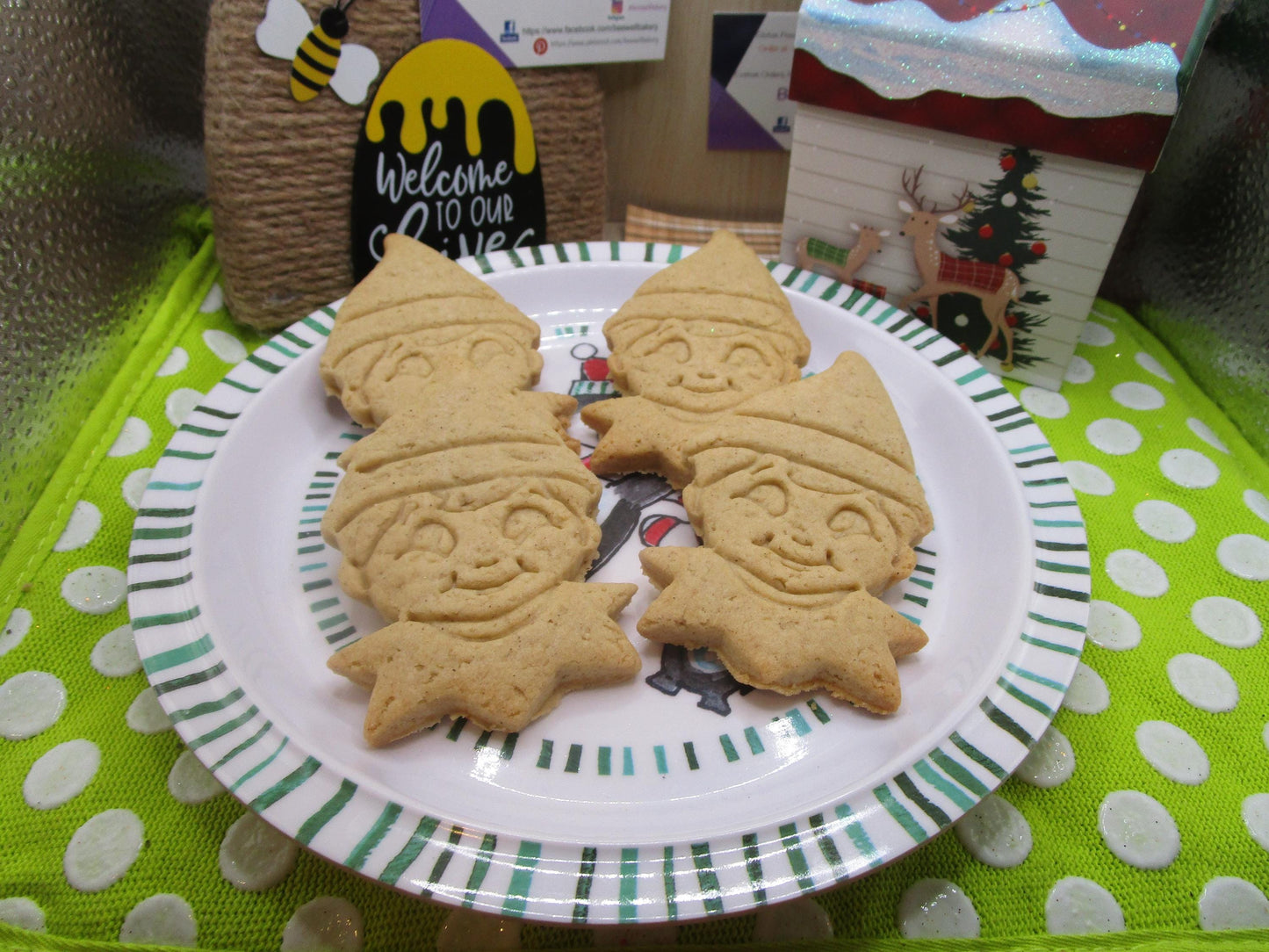 Gluten Free Cookie Kit, Elf on Shelf, Dairy Free, Egg Free, School Safe, Peanut Free, Turkey, Pilgrim, Cookie Decorating, Kids Party Pack
