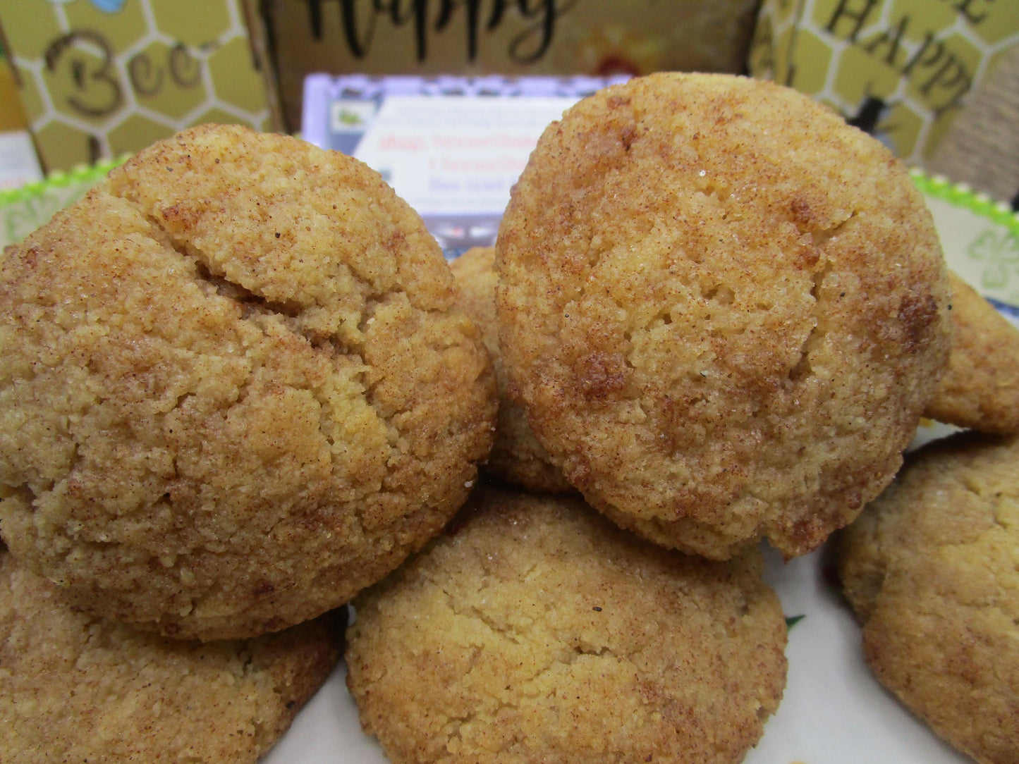 High Protein Cookies, Gingerbread, Gluten Free, Dairy Free, Sugar Free, Vegan, Egg Free, Nut Free, Collagen, Holiday Gift, Cookie exchange