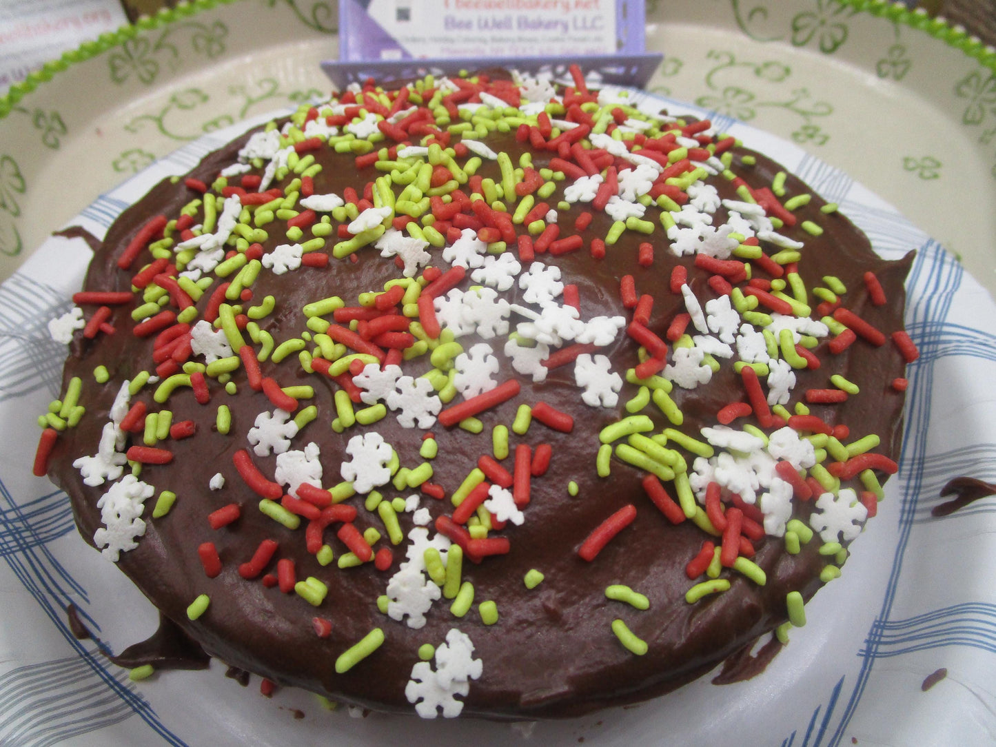 Gluten Free Cake, Holiday, Birthday, Vanilla, Chocolate, Dairy Free, Egg Free, Vegan, Nut Free, Healthy Gifts, Holiday Dessert, Hannukah