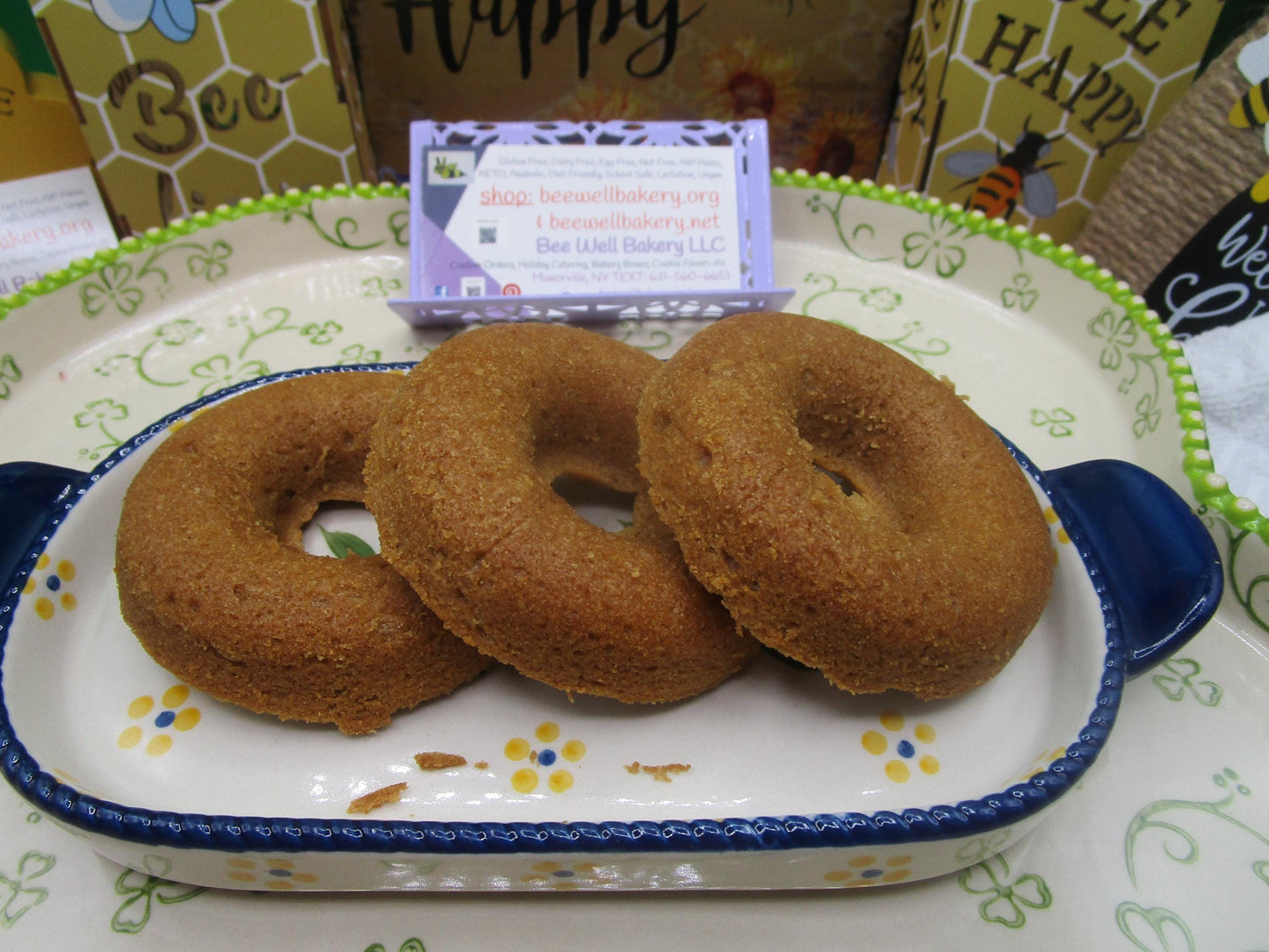 AIP Paleo Donuts, Grain Free, Gluten Free, Dairy Free, Vegan, Soft baked, Maple Sugar, Nut Free, Low FODMAP, Low Sugar, Autoimmune Protocol