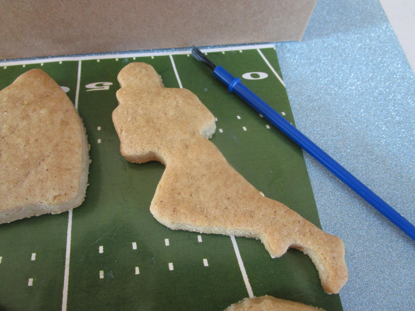 Gluten Free Sugar Cookie Kits, Football, Dairy Free, Egg Free, Nut Free, Birthday Party, Party Favor, Sugar Free, Game Day, No refined Sugar