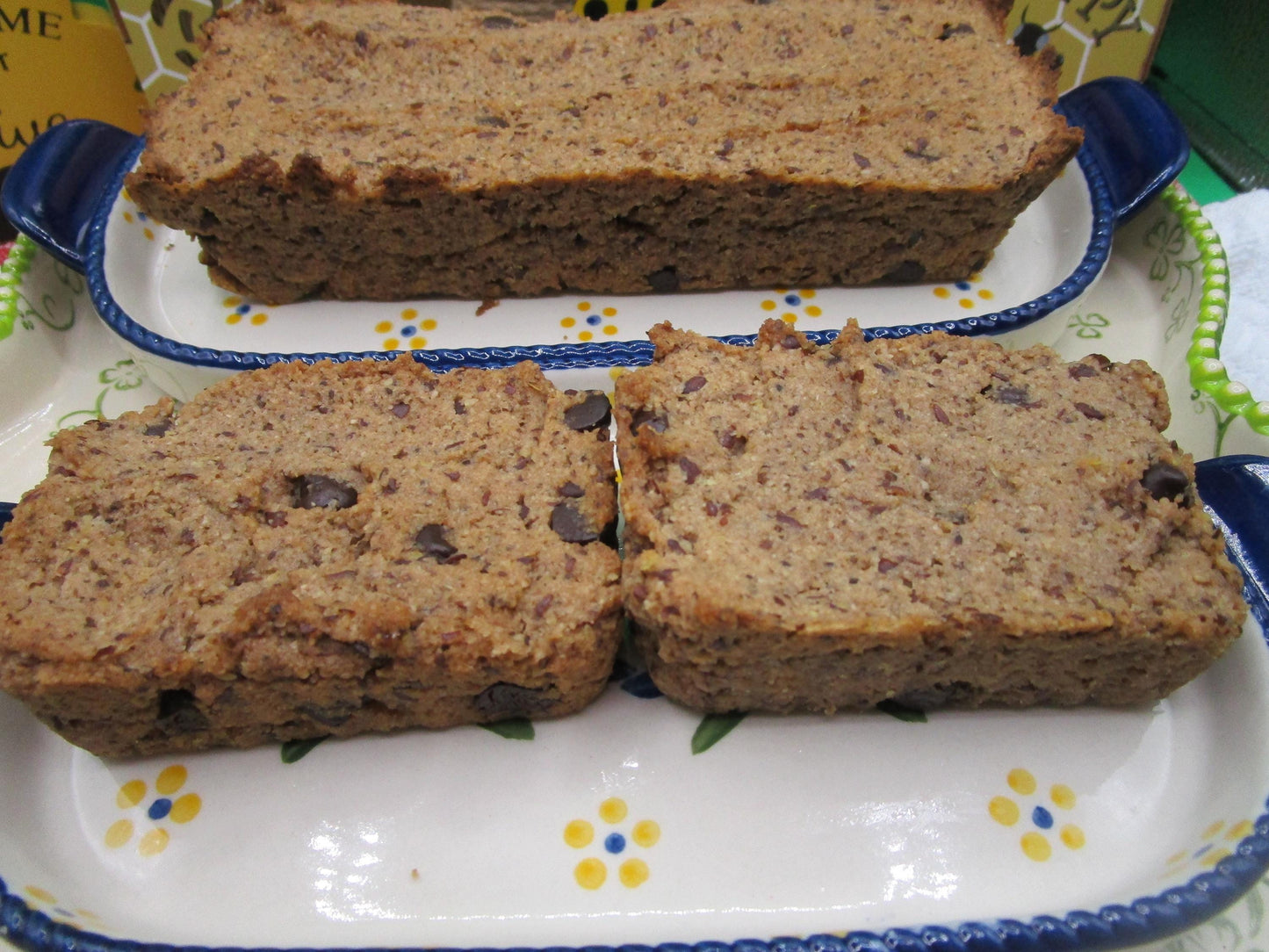 High Protein Banana Bread, Mocha Chip, Gluten Free, Dairy Free, Nut Free, Vegan Collagen, Sugar Free, Valentine's Day, Fitness, Anabolic
