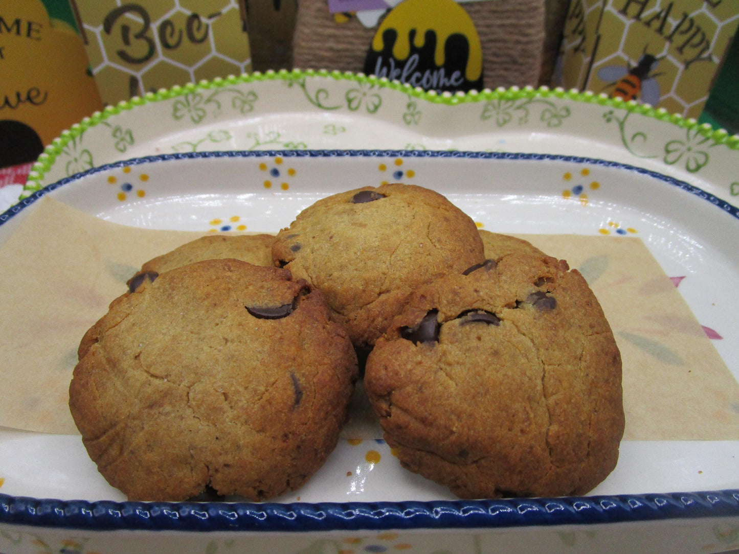 High Protein Cookies, Chocolate Chip, Gluten Free, Sugar Free, Dairy Free, Egg Free, Coconut Free, Vegan Collagen, Fitness Snack, Anabolic