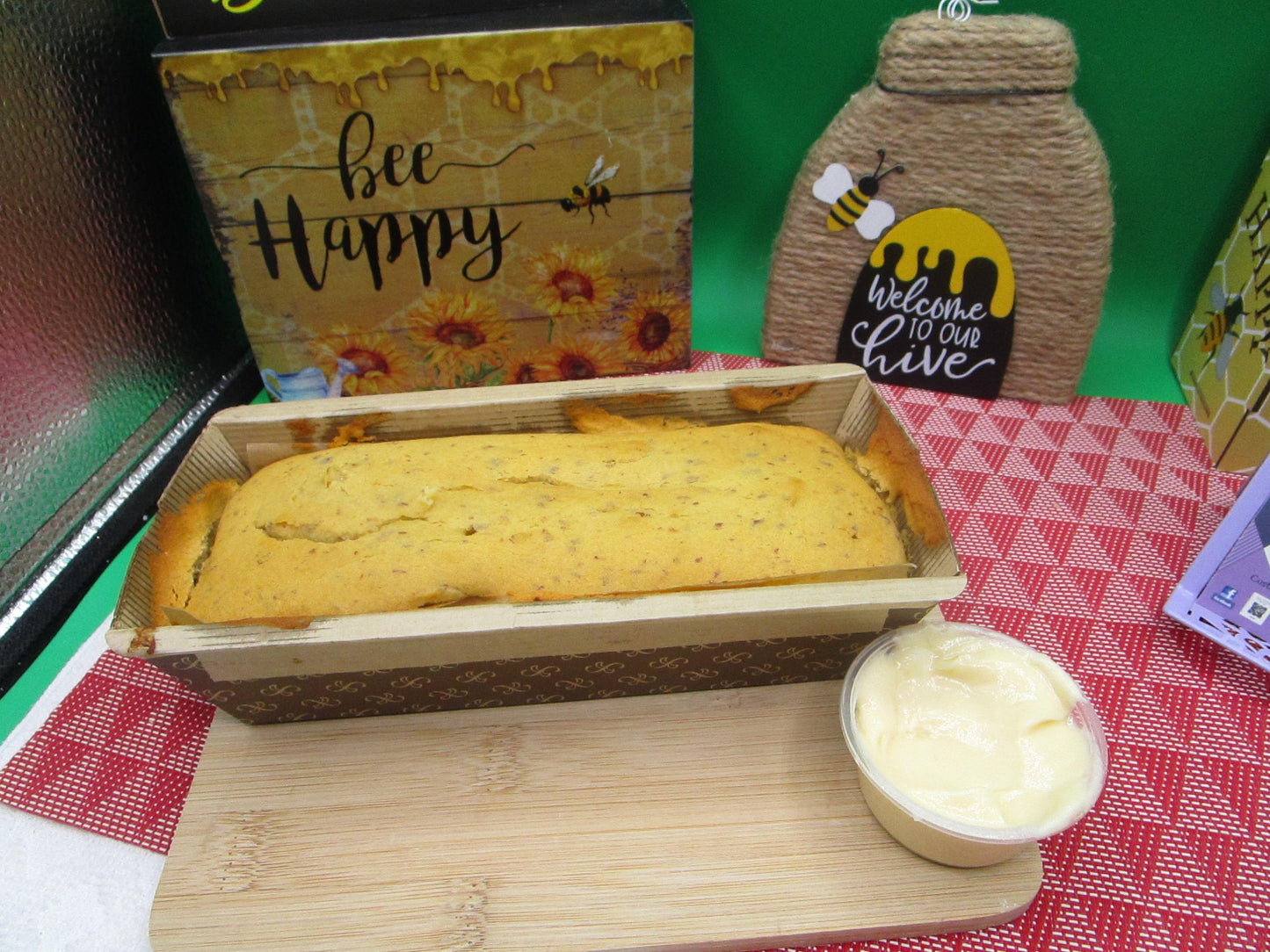 High Protein Pound Cake, Sugar Free, Gluten Free, Dairy Free, Egg Free, Nut Free, Vegan, Fitness Gift, Valentine's Day, Easter, Birthday