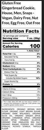 Holiday Gluten Free Bakery Gift Box–Dairy Free, Christmas Cookies, Brownies, Blondies, Rainbow cookies, Munchkins, Gingerbread Festive Treat