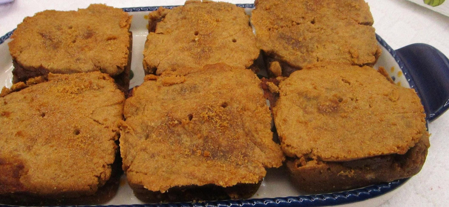 AIP Paleo Pumpkin Pie Square, Gluten Free, Grain Free, Soft Baked pastry, Vegan, AIP Protocol, Healthy Dessert, Organic snack, wellness gift