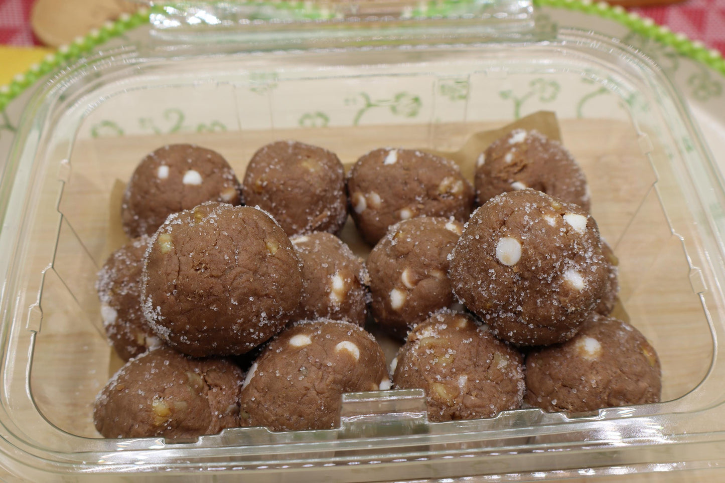 High Protein Snack, Power Dough Balls, Rocky Road, Gluten Free, Dairy Free, Egg Free, Pea Protein, Low Carb, Vegan, Fitness, Healthy Dessert