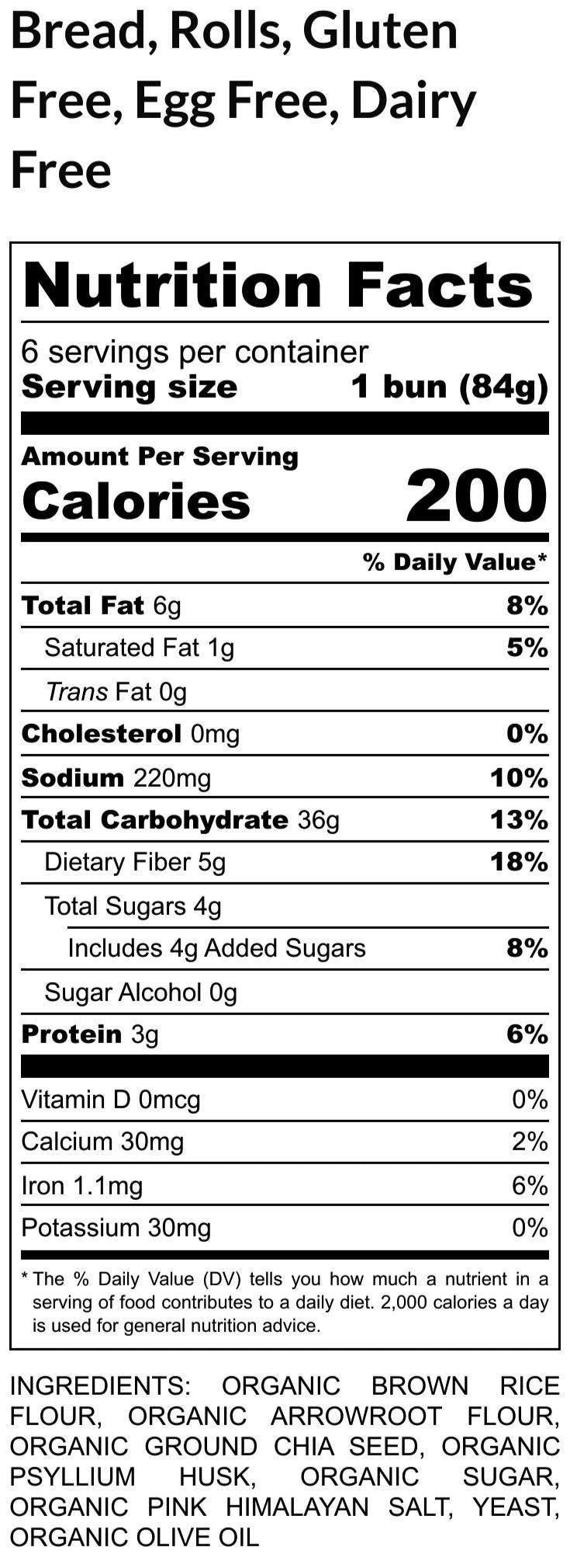 Gluten Free Bread, Dinner Rolls, Hamburger Buns, Egg Free, Dairy Free, No Refined Oil, Sandwich, Preservative Free, No refined Sugar, Vegan