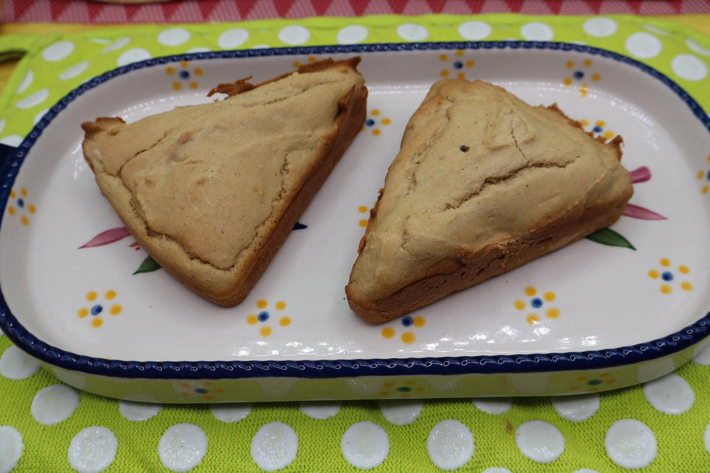 Gluten Free Protein Scones, Lemon, Dairy Free, Vegan, Nut Free, Sugar Free Gift, Wild Blueberry, Finess Snacks, Clean Ingredient Breakfast
