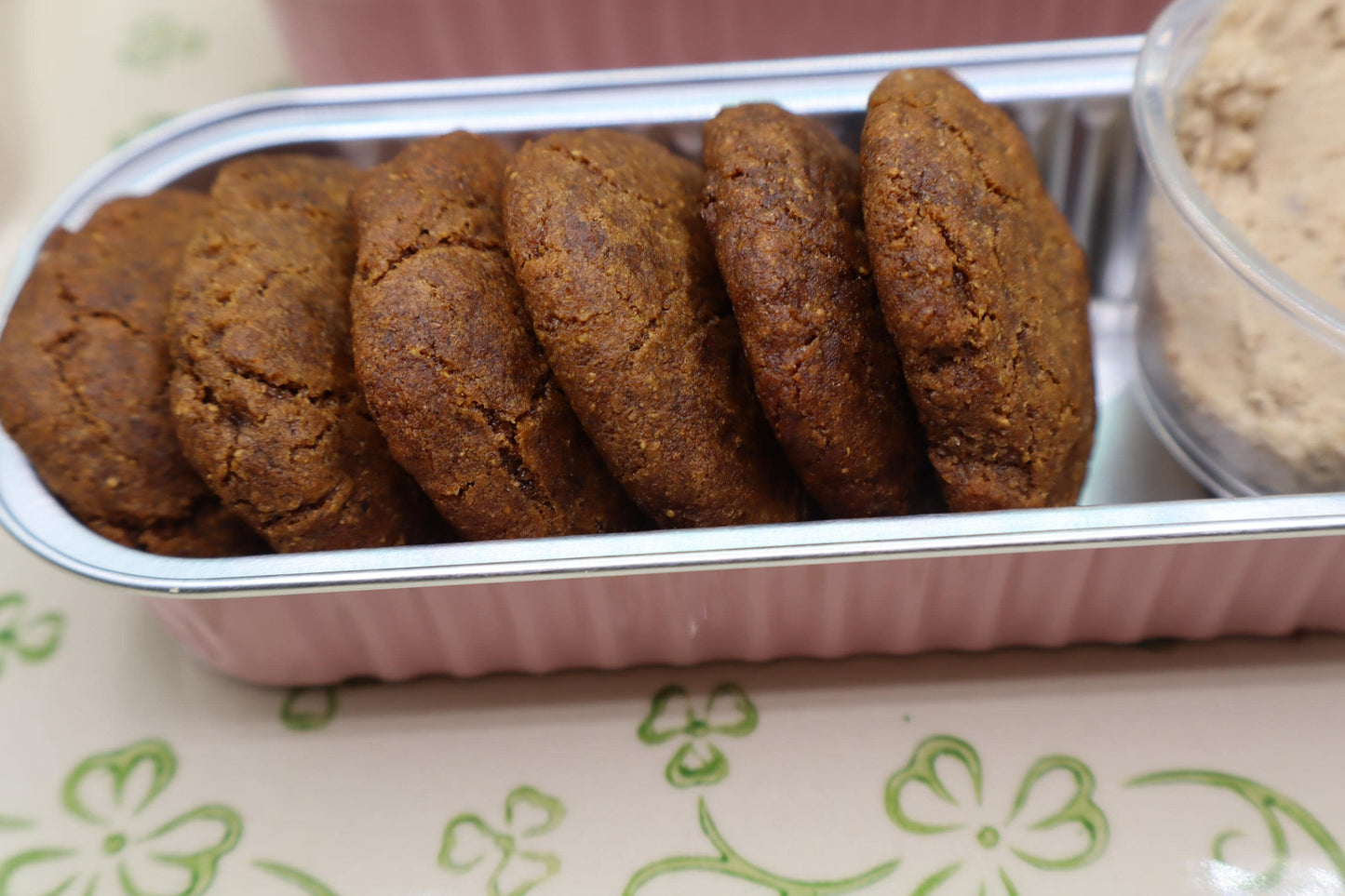 AIP Paleo Tiger Nut Mini Cookie Dippers w/ Maple Frosting, Grain Free, Gluten Free, Dairy Free, Egg Free, Vegan, Autoimmune Protocol snacks