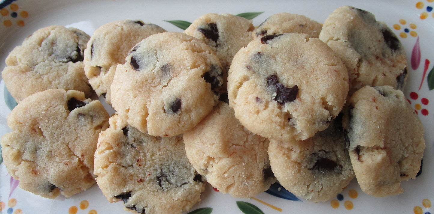 KETO Cookies, Chocolate Chip, Gluten Free, Dairy Free, Egg Free, Vegan, Birthday, Sugar Free Dessert, Low calorie, weight loss, Low carb