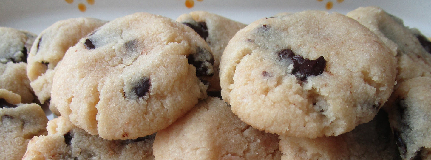 KETO Cookies, Chocolate Chip, Gluten Free, Dairy Free, Egg Free, Vegan, Birthday, Sugar Free Dessert, Low calorie, weight loss, Low carb