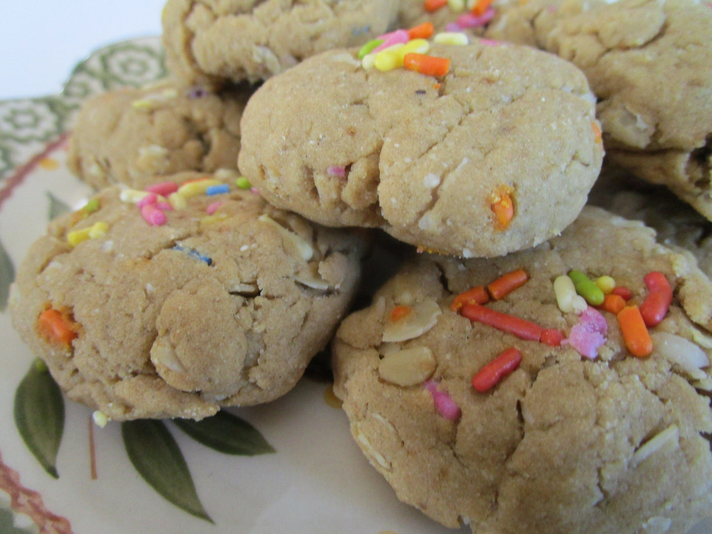 Protein Cookie, Gluten Free, Dairy Free, Egg Free, Anabolic diet, Vanilla, Birthday Cake, Collagen, No Refined Sugar, Vegan, Low Calorie,