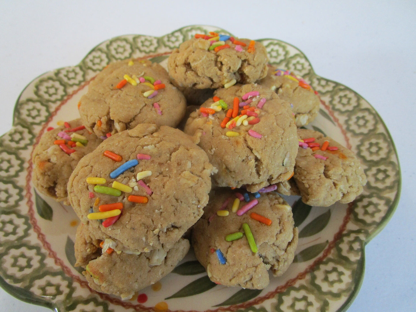 Protein Cookie, Gluten Free, Dairy Free, Egg Free, Anabolic diet, Vanilla, Birthday Cake, Collagen, No Refined Sugar, Vegan, Low Calorie,