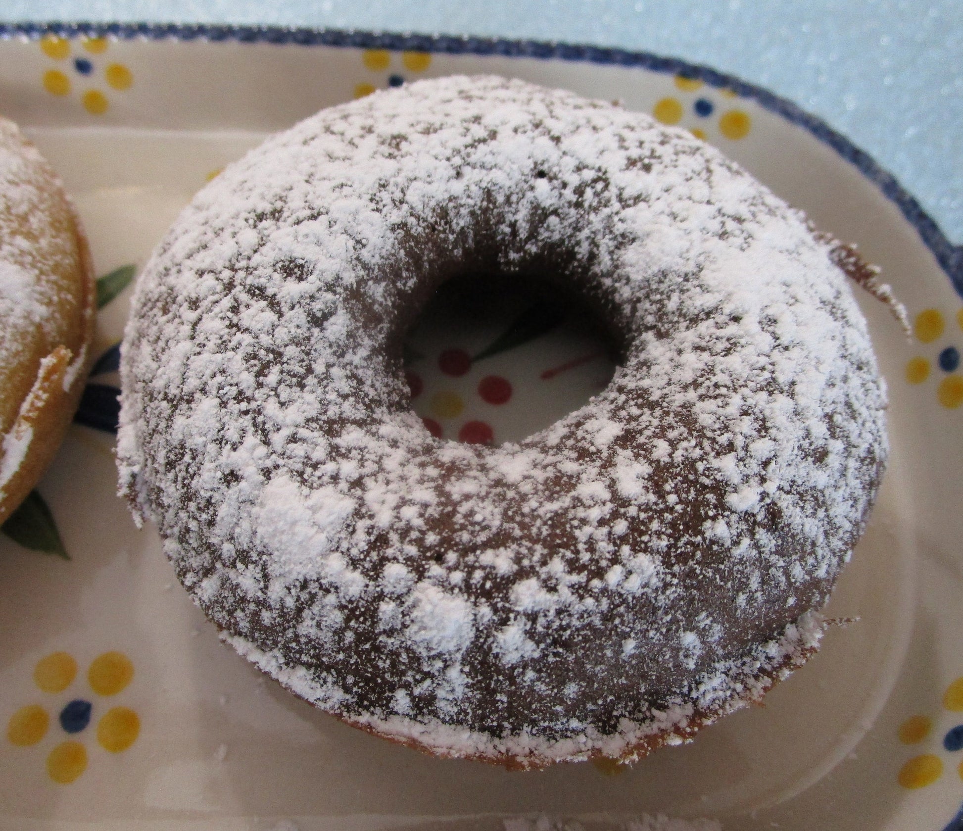 Powdered Donuts, Gluten Free, Egg Free, Dairy Free, Chocolate, Vanilla, Vegan, Nut Free, School Safe, Wedding Brunch, Grandparent's Day Gift