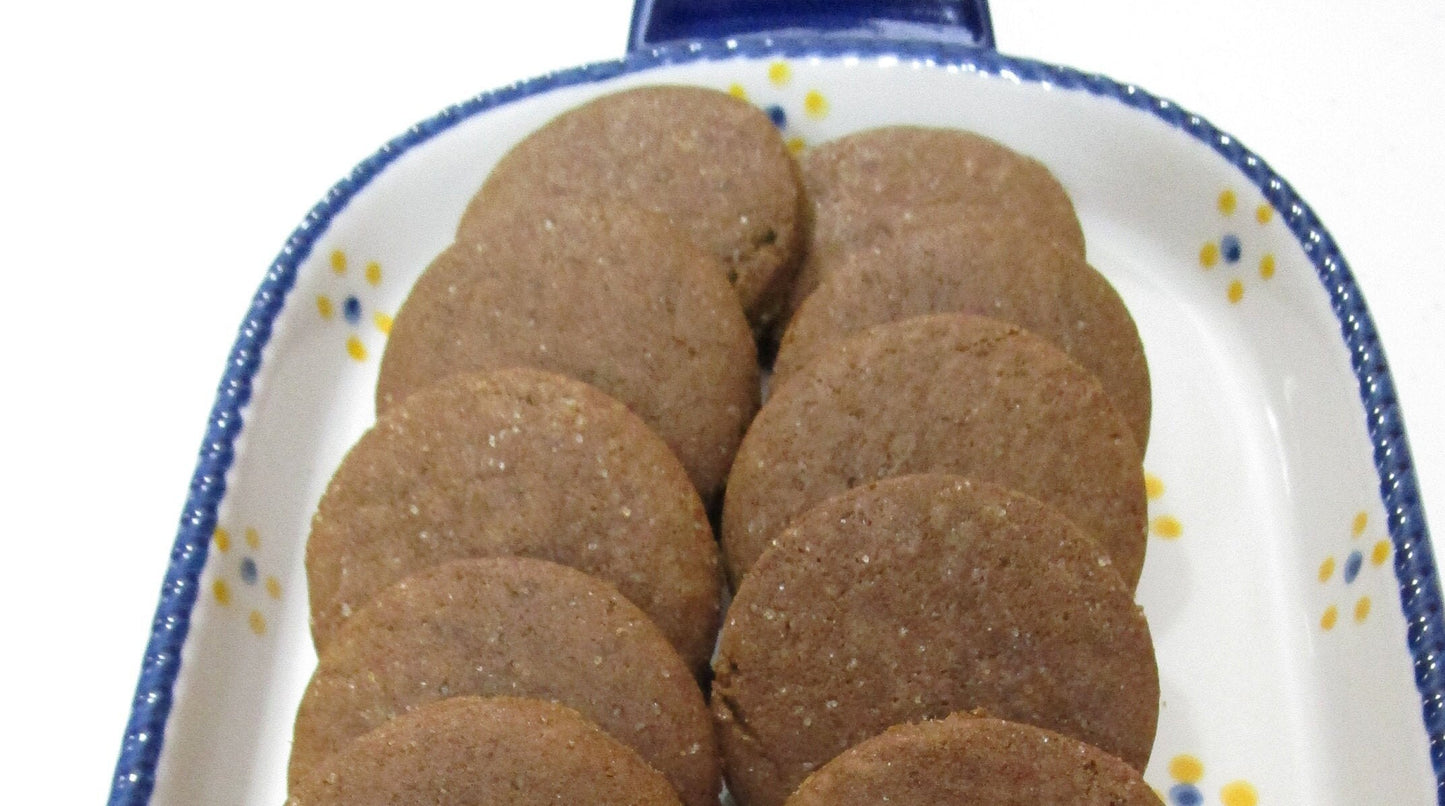 Gingersnaps, Gluten Free, Vegan, Dairy Free, Egg Free, Soy Free, Organic, Plant Based, Old fashioned Cookie, Nut Free, Real Dark Molassses