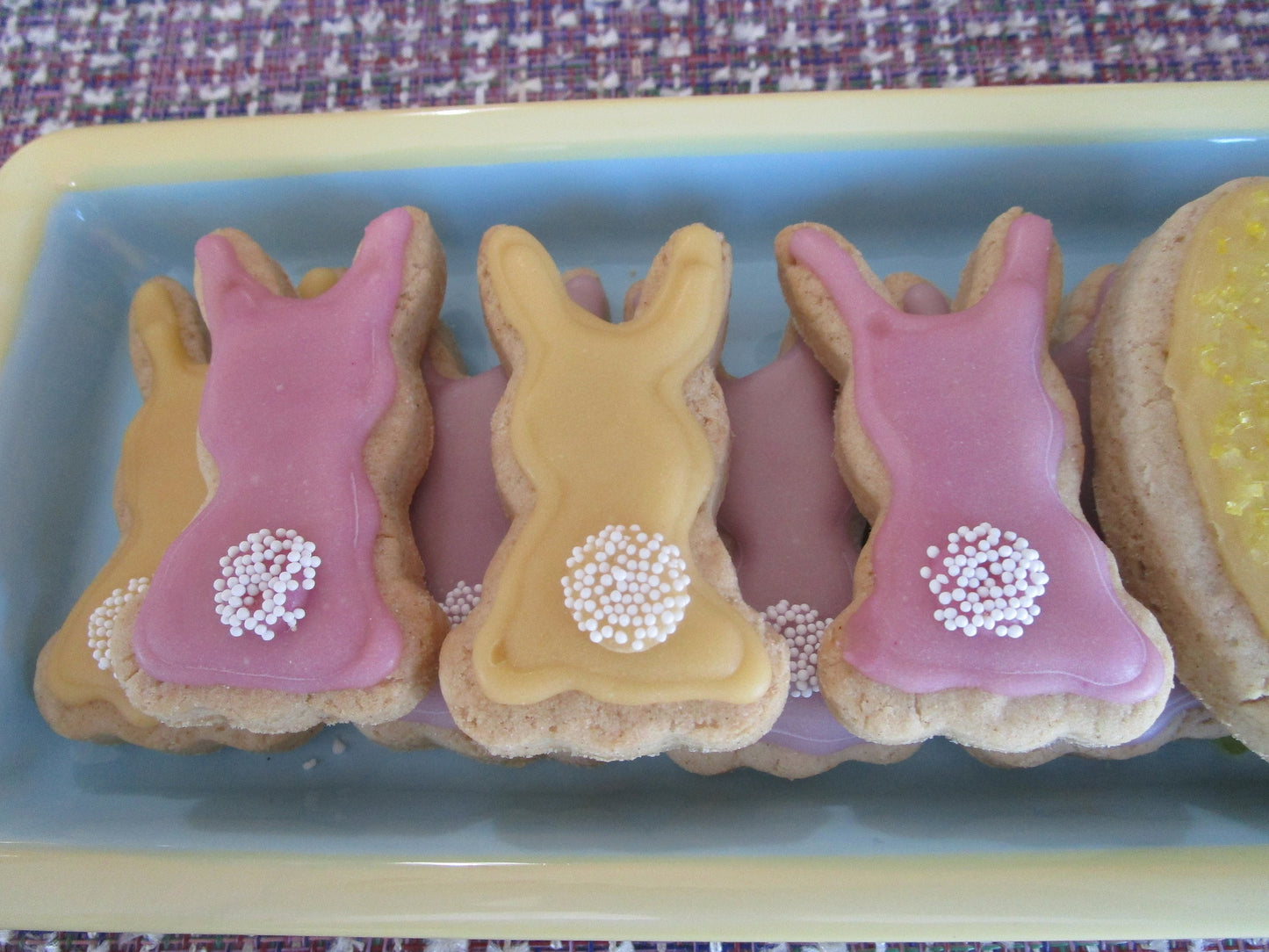 Gift Basket, Easter, Gluten Free Sugar Cookies, Egg Free, Dairy Free, Nut Free, Bunnies, Eggs, Jellybeans, Carrots, Dessert, Brunch, Vegan