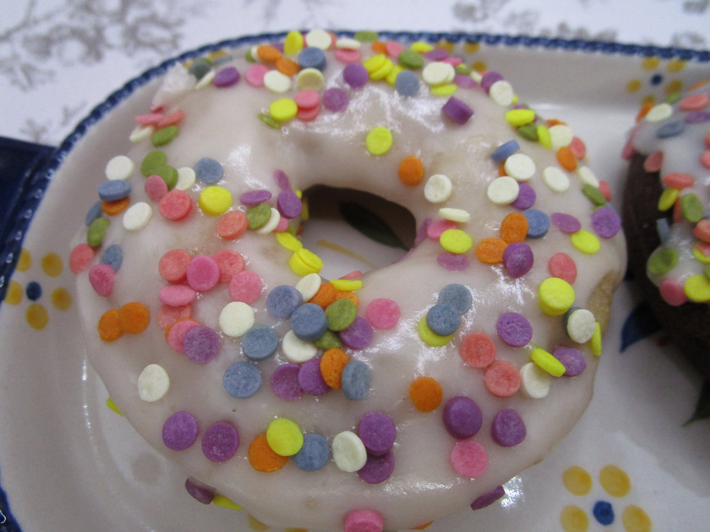 Donuts, Gluten Free, Dairy Free, Egg Free, Bakery Size, Vegan, Hearts, Vanilla, Chocolate, Wedding, Anniversary Gift, Love, No Refined Sugar