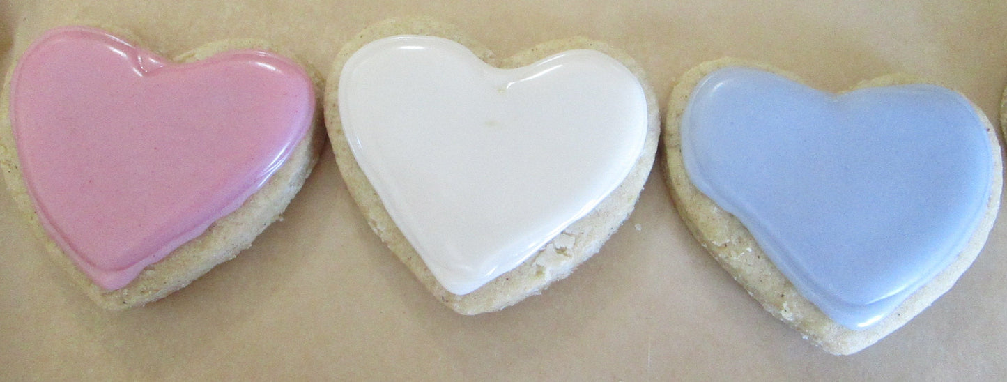Star Sugar Cookies, Gluten Free, July 4th, USA, Memorial Day, Vegan, Egg Free, Dairy Free, Nut Free, Allergy Friendly, Heart, Red White Blue