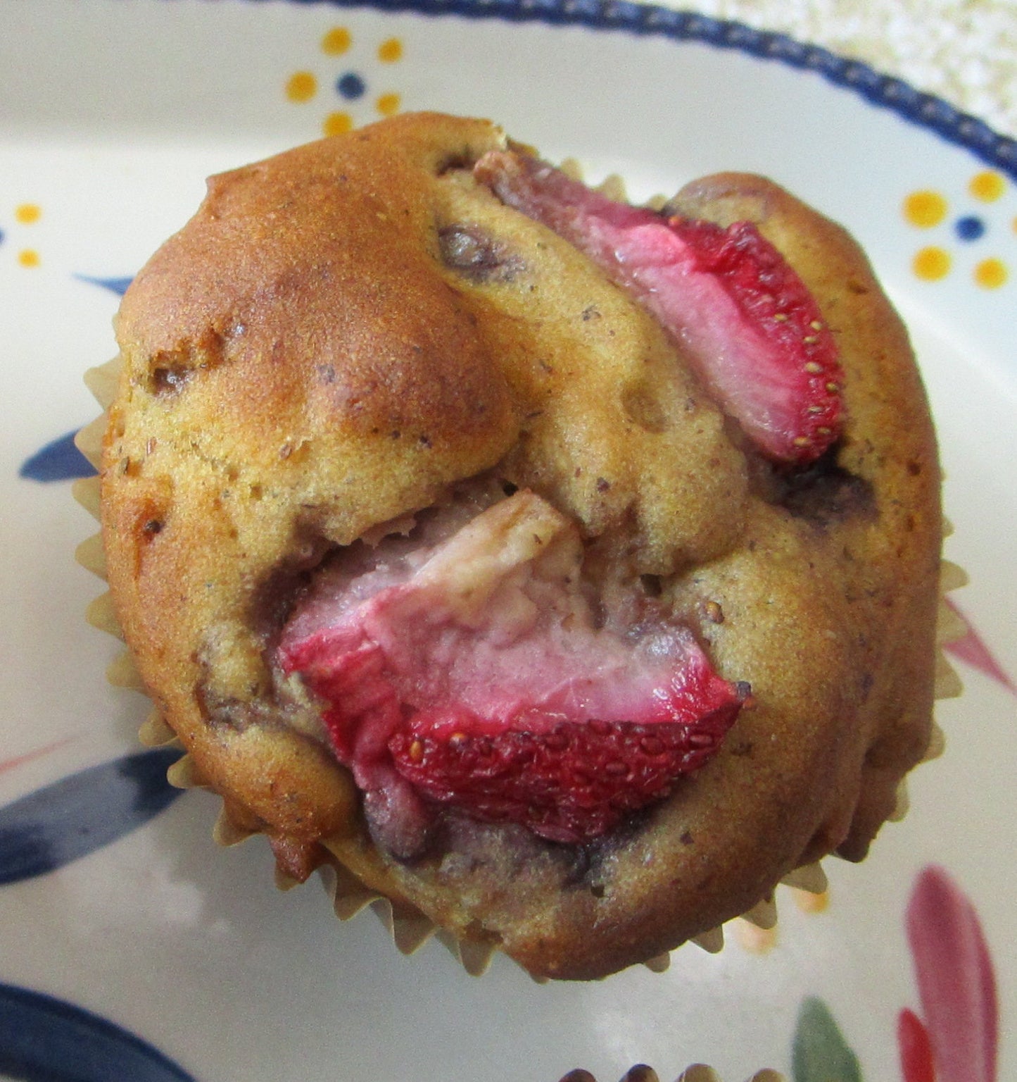 Strawberry Muffin, Gluten Free, Egg Free, Dairy Free, Oat Free, Nut Free, Vegan, Brunch, Summer, No Refined Sugar, Organic, Blueberry, Apple