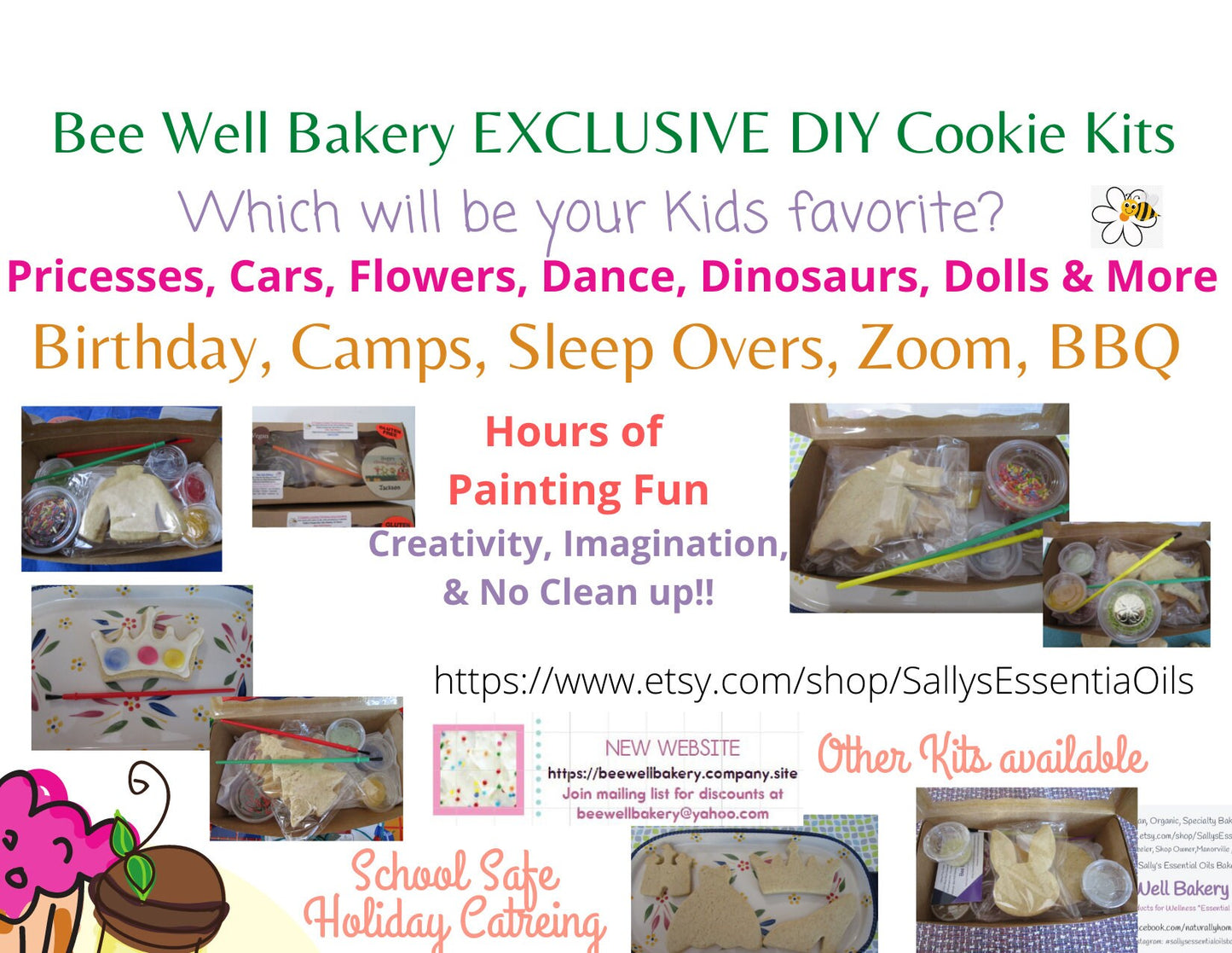 Cookie Kit, Baseball, Gluten Free, Dairy Free, Egg Free, MLB, Bat, Mitt, Glove, Nut Free, Sports, Little League, Softball, Birthday Party