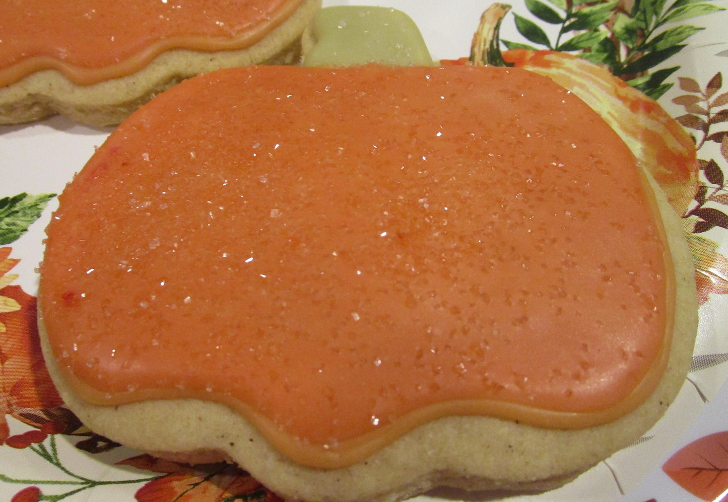 Gluten Free Sugar Cookie, Pumpkin, Dairy Free, Egg Free, Peanut Free, School Safe, Party, Halloween, Trick or Treat, Fall, Thanksgiving Gift