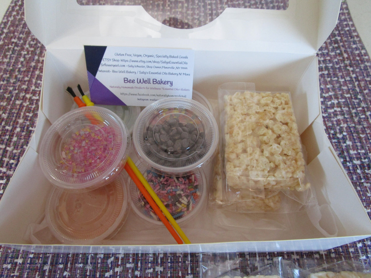Rice Crispy Treats, Gluten Free, Dairy Free, Egg Free, Soy Fee, Nut Free, Plant Based Sprinkles, Kits, Party Packs, Birthday, New Years 2024