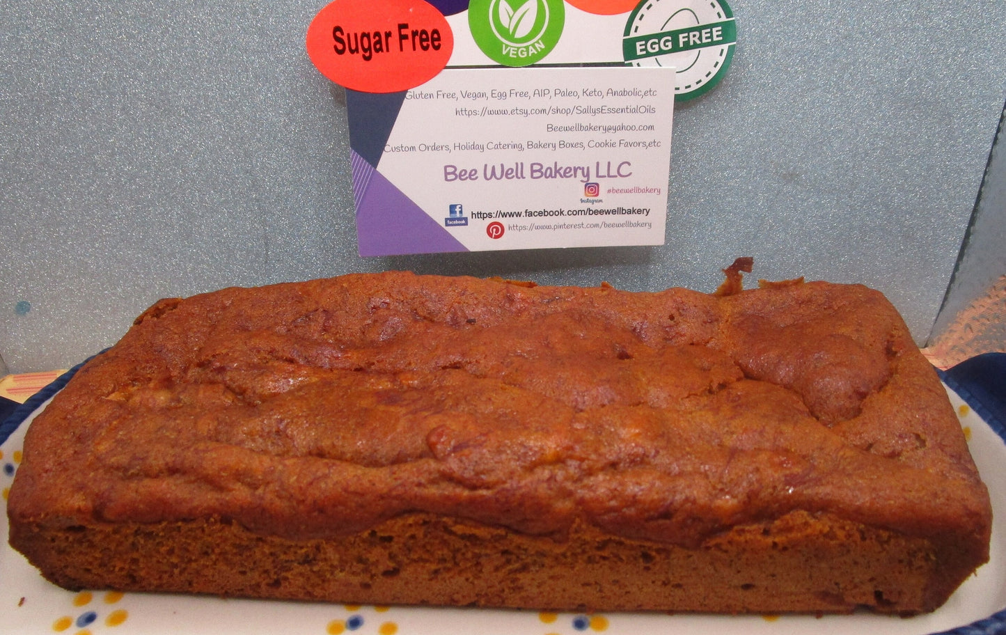 Sugar Free, Banana Bread, Gluten Free, Egg Free, Dairy Free, Erythritol Free, Nut Free, Low carb, Brunch, Oat Free, Father's Day, Graduation