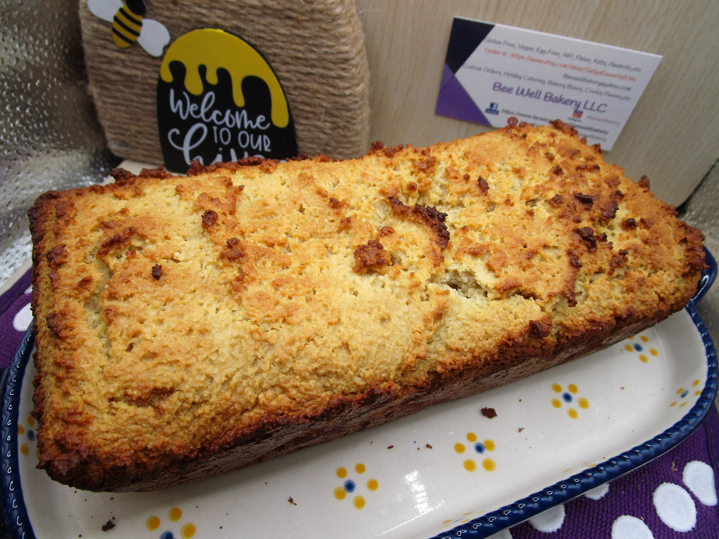 SCD Bread, Grain Free, Gluten Free, Dairy Free, Paleo, Specific Carbohydrate Diet, Yeast Free, Peanut Free, GAPS, Autism, Digestive Health