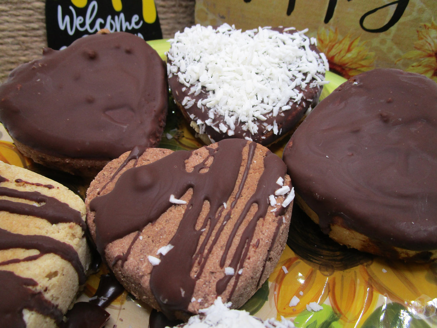 Keto, Cookie Cup, Heart, Gluten Free, Dairy Free, Egg Free, Nut Free, Vegan, Collagen, Low Carb, Erythritol Free, Sugar Free, Plant Based