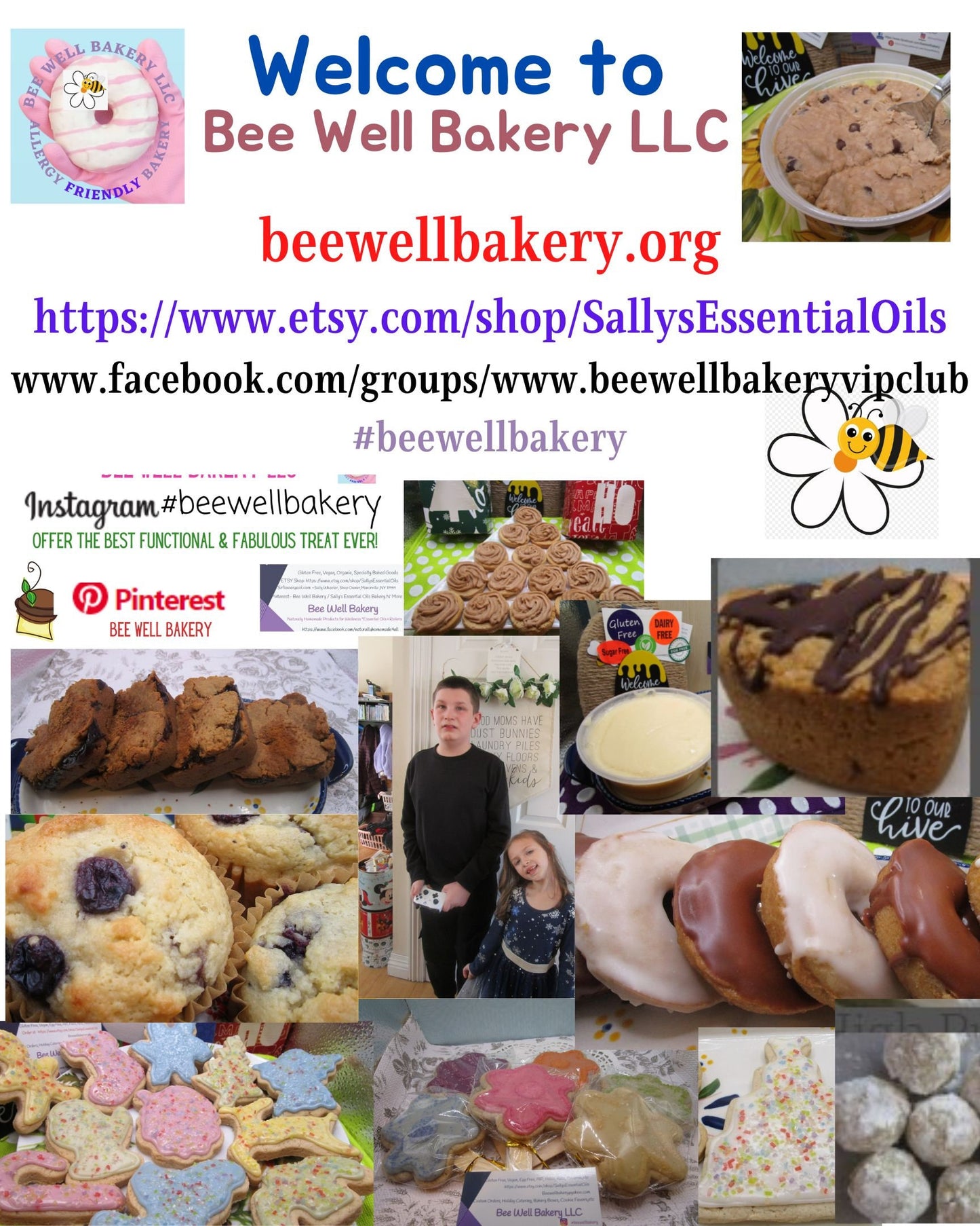 Cookie Kits, Gluten Free, Dairy Free, Egg Free, Nut Free, Vegan, Birthdays, Holidays, School Safe, Fundraisers, Camps, Unicorns, Rainbows