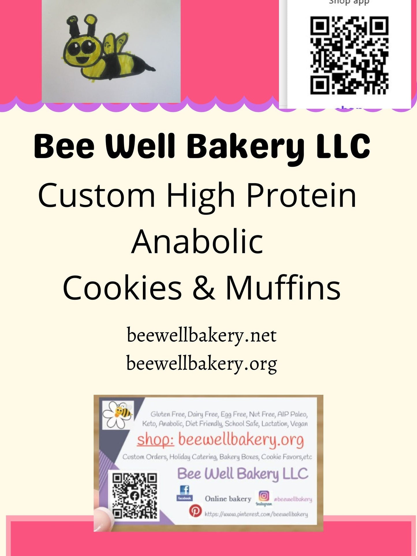 Custom Order, High Protein Cookies, Anabolic Cinnamon Roll Muffins, Gluten Free, Dairy Free, Egg Free, Vegan Collagen, Muscle Building diet