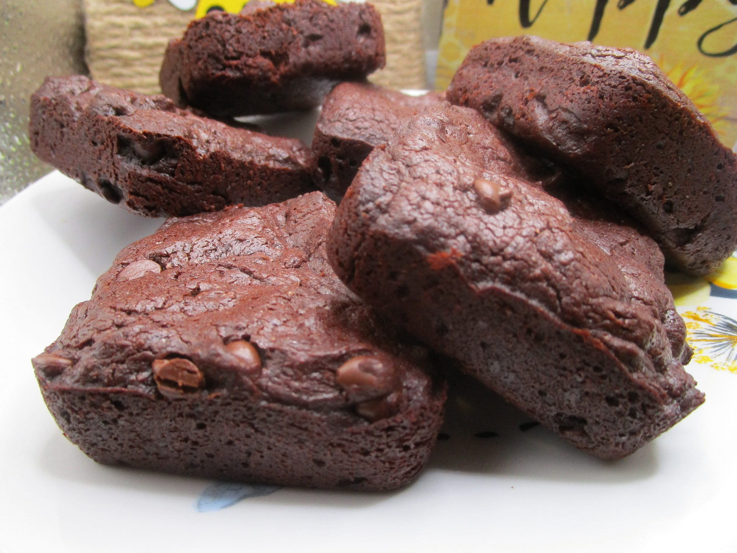 High Protein Brownies, Gluten Free, Dairy Free, Egg Free, Anabolic, Nut Free, Post work out snack, Vegan, Sugar Free, Collagen, Low Fat Diet