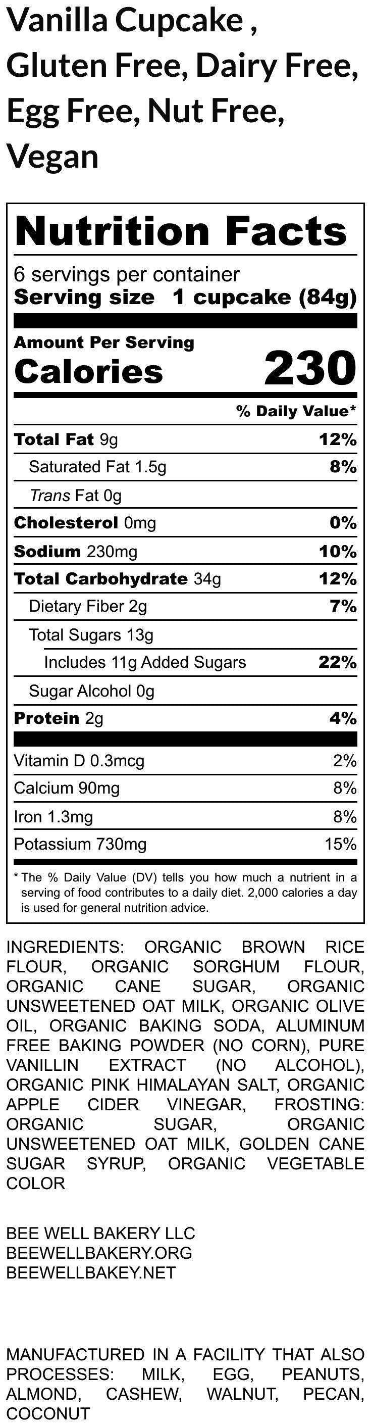 Gluten Free Cupcakes, Vanilla, Chocolate, Dairy Free, Egg Free, Vegan, Nut Free, Girls, Pink, School Safe, Baby, Wedding, Coconut Free,
